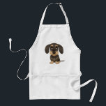 Tablier Dachshund À poils durs| Teckel de chien en caricat<br><div class="desc">Un espace barbecue amusant pour les amoureux de Dachshund poêlés en fil de fer. Sanglier et Teckel couleur bronze. Visitez le Doodle World de Jenn pour encore plus d'accessoires pour la maison et le bureau avec ce chien drôle et des dessins plus originaux de chiens vierges.</div>