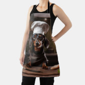 Tablier Dachshund Chef Weiner Chien (Insitu)