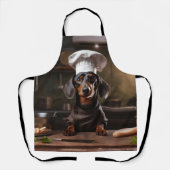 Tablier Dachshund Chef Weiner Chien (Recto)