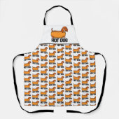 Tablier Dachshund Hot Dog Apron (Recto)