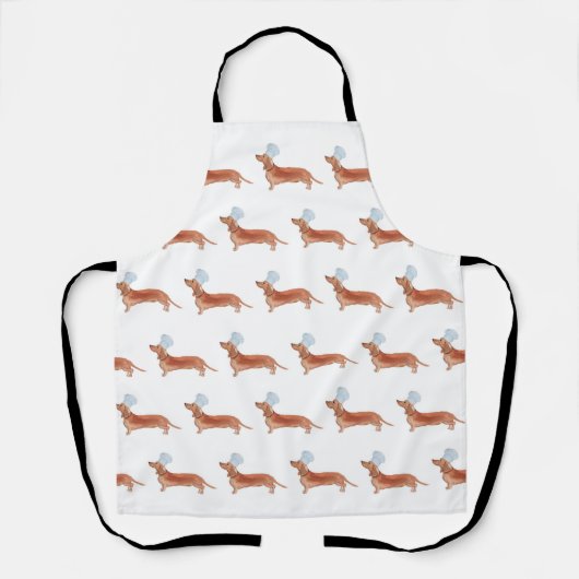 Tablier Dachshund Saucisse Chien Chef Apron (Recto)