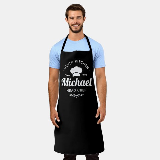 Tablier Dad & Kid Christmas Chef Apron Set (Porté)