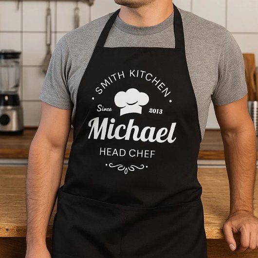 Tablier Dad & Kid Christmas Chef Apron Set