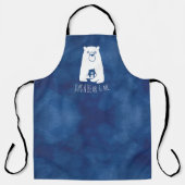 Tablier DADA BEAR & ME | Papa Enfants Fils Fils Ours Dada (Recto)
