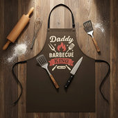 Tablier Daddy Barbecue King BBQ Apron for Dad