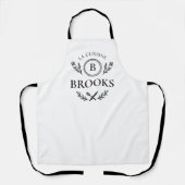 Tablier Daddy — Barbecue King Personalized BBQ Apron (Recto)