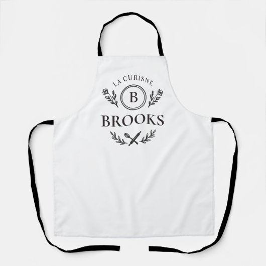 Tablier Daddy — Barbecue King Personalized BBQ Apron (Recto)