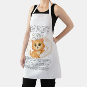 Tablier Daddy Cat Meow Spiral - Apron (Insitu)