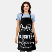 Tablier Daddy Fille Escouade Groupe de jumelage Père (Porté)