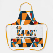 Tablier Daddy King Bauhaus Apron - Conception géométrique  (Recto)