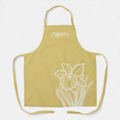 Tablier Daffodique de printemps (Recto)