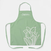 Tablier Daffodique de printemps (Recto)