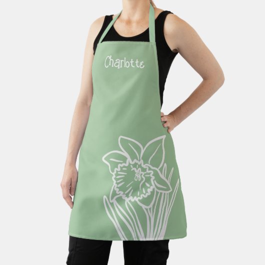 Tablier Daffodique de printemps (Insitu)