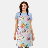 Tablier Dainty Pastel Floral Apron (Porté)