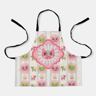 Tablier Daisy Kitty Visage Purr-fect