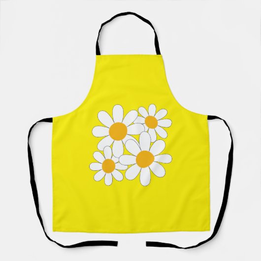 Tablier Daisy Lumineuse et Audacieuse (Recto)