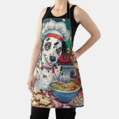 Tablier Dalmatie : Noël festif (Insitu)