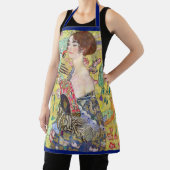 Tablier Dame au éventail par Gustav Klimt, Japonisme Vinta (Insitu)