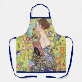 Tablier Dame au éventail par Gustav Klimt, Japonisme Vinta (Recto)