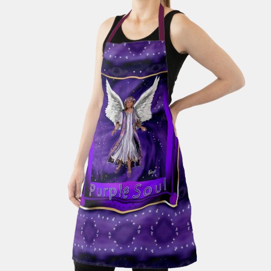 Tablier d'âme pourpre (Insitu)