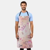 Tablier Dame Rose (Porté)