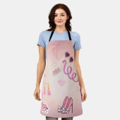 Tablier Dame rose (Porté)