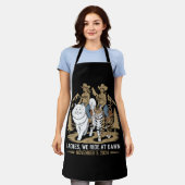 Tablier Dames Nous Roulons À Dawn Kamala Harris Walz Chat (Porté)