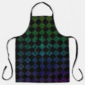 Tablier Damier Moire par Kenneth Yoncich (Recto)