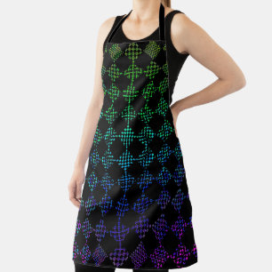 Tablier Damier Moire par Kenneth Yoncich