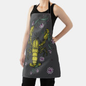 Tablier d'amour de homard en gris (Insitu)