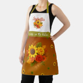 Tablier "Dancing in the Kitchen" - Bouquet de tournesol d' (Insitu)