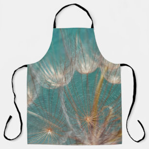 Tablier Dandelion blanc en gros plan photographie