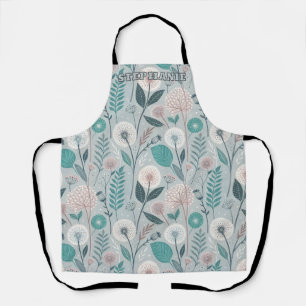 Tablier Dandelion Whimsical & Floral Folk Art Seamless (2)