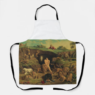 Tablier Daniel dans la fosse aux lions