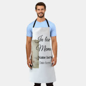 Tablier Dans l'amour mémoire mémorial gardien de l'amour a (Porté)