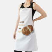 Tablier Dans un monde plein de chaos, sois un bagel (Insitu)