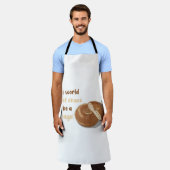 Tablier Dans un monde plein de chaos, sois un bagel (Porté)