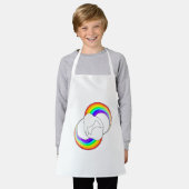 tablier _ danse _ blanc (Porté)