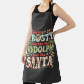 Tablier Danse comme Frosty Brille comme Rudolph Amour (Insitu)