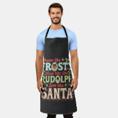 Tablier Danse comme Frosty Brille comme Rudolph Amour (Porté)