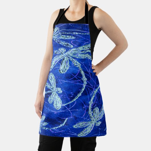 Tablier Danse de Libellule Indigo (Insitu)