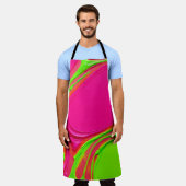 Tablier Danse de peinture liquide Neon (Porté)