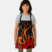 Tablier Danse du feu (Insitu)