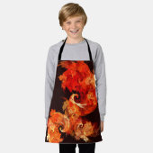 Tablier Danse Feux d'artifice Art Abstrait Apron (Porté)