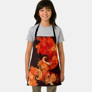 Tablier Danse Feux d'artifice Art Abstrait Apron