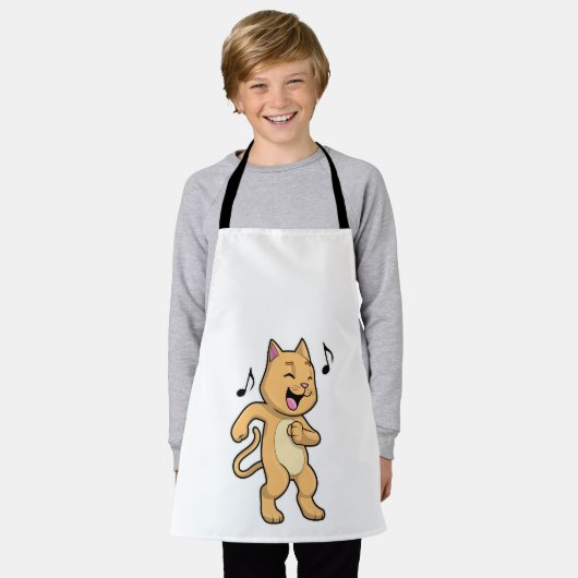 Tablier Danse Musique Cat (Porté)