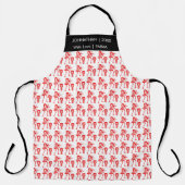 Tablier Danse Silhouette Rouge (Recto)