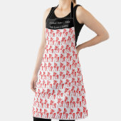 Tablier Danse Silhouette Rouge (Insitu)