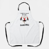 Tablier Danser Je Me Express En Dansant (Recto)