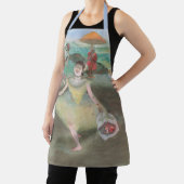 Tablier Danseur avec Bouquet, Curtsys par Edgar Degas (Insitu)